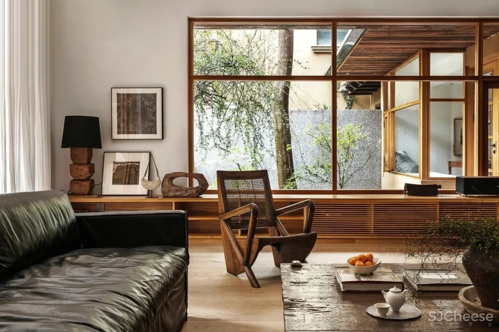 谢柯新作 丨 演绎“自然古朴”，光中生长出的灵动之家