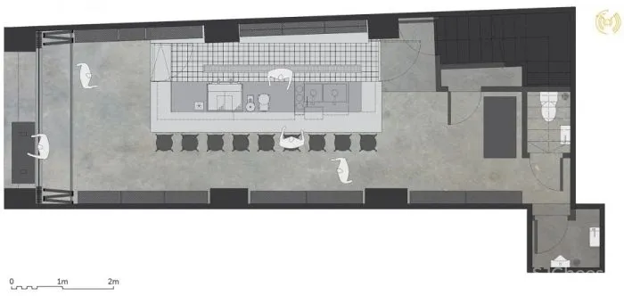 融入中环街景 Dio咖啡馆,香港