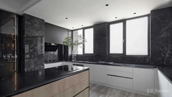 杭州尔间设计丨相半一个幸福的四口之家