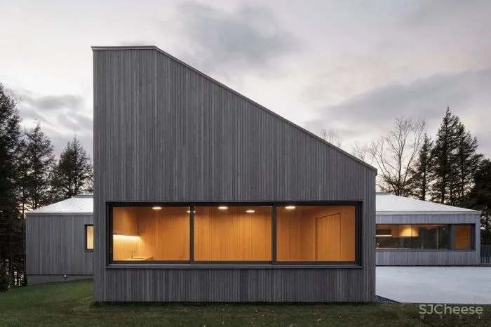 naturehumaine │ 悬浮在森林中的住宅,隐逸而宁静