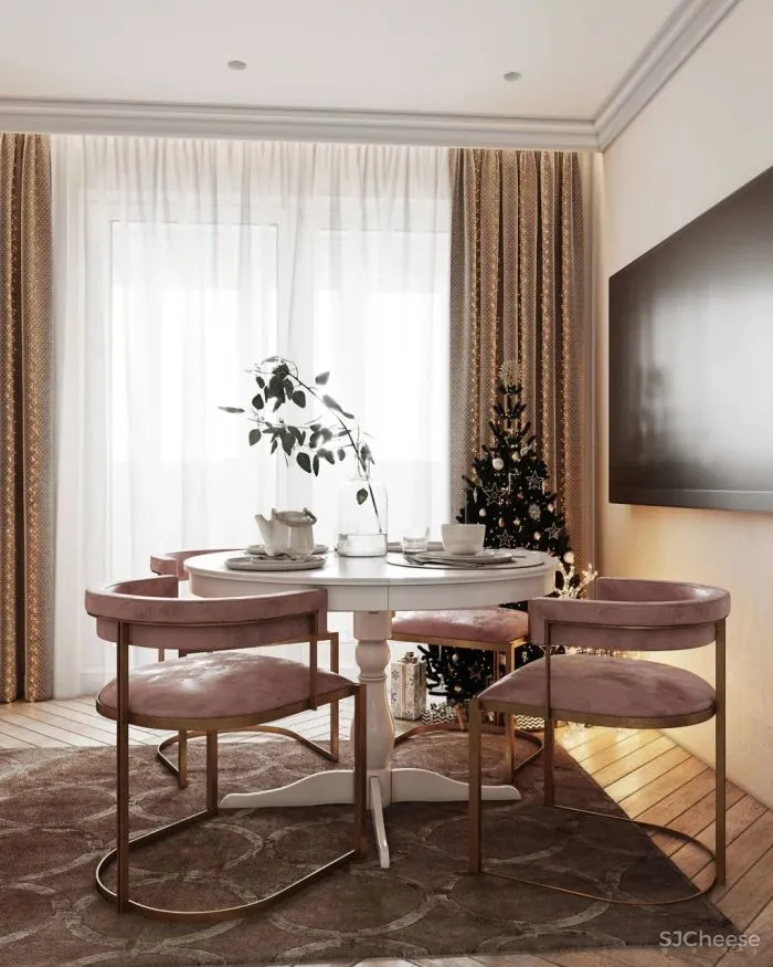 129㎡一居室,古典与现代的气氛,好迷人!