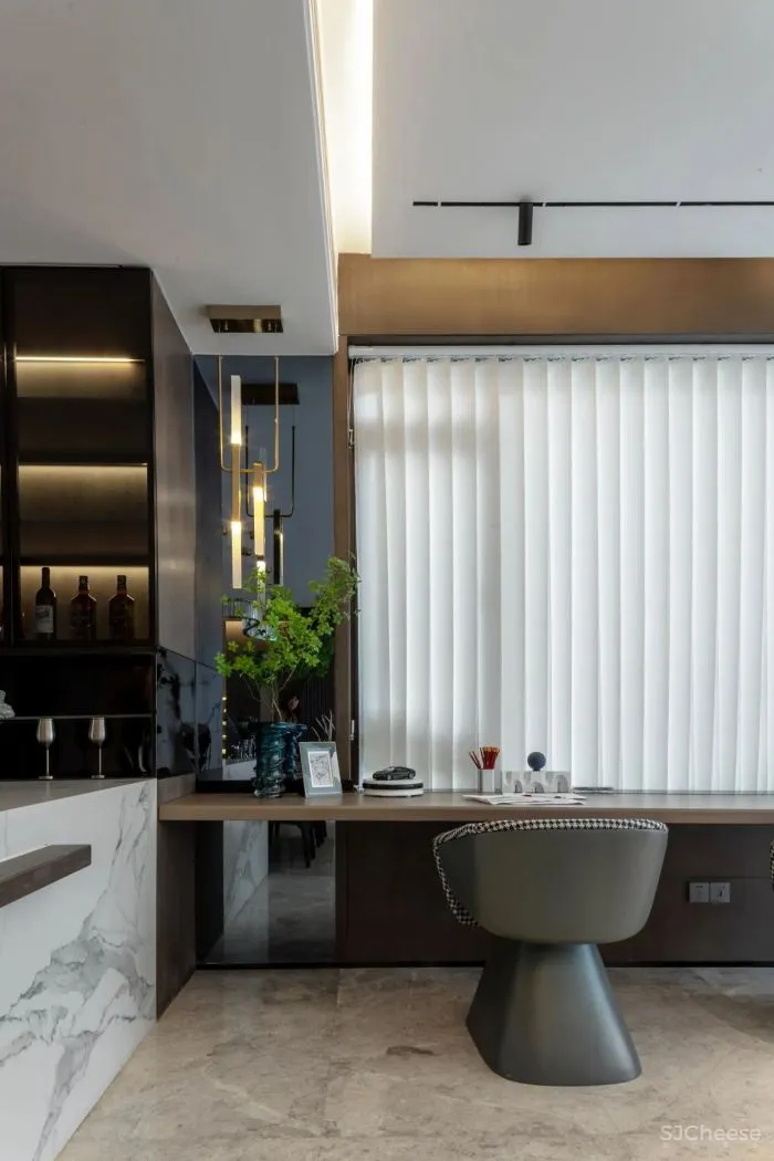 新作|艺烁国际:135㎡梦幻空间中的速度与激情