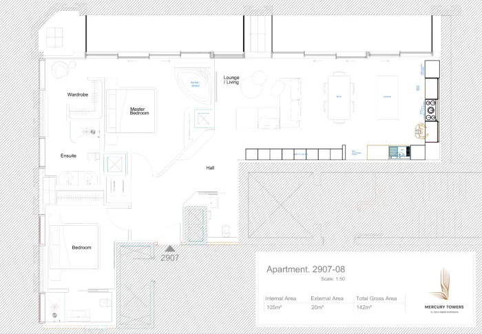 扎哈事务所新作，扭曲的外立面分隔公寓和酒店，独树一帜的「分层」设计！