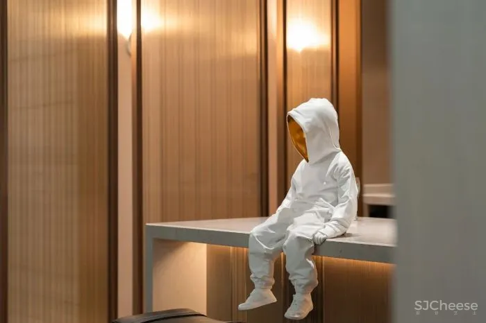 鸿艺源设计:300㎡治愈系潮玩家,解锁95后无限可能!