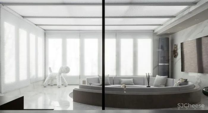 新作丨 深圳九度设计:400㎡开敞私宅,打造灵动自然之家!