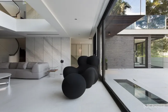 自由平面——台北220㎡复式豪宅︱水相设计