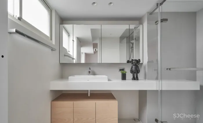 拒绝循规蹈矩,从三室改一室,这个100平米的住宅被改的十分有趣