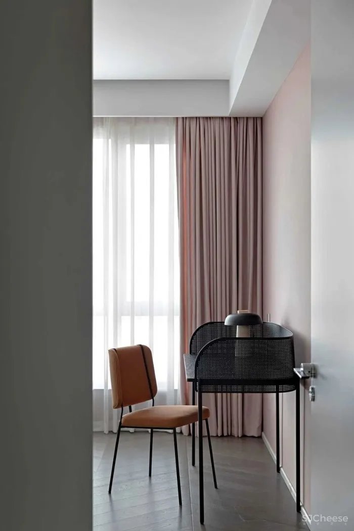 杭州尔间设计丨相半一个幸福的四口之家