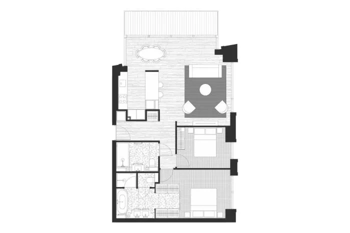 伦敦上空惊现透明泳池,架在公寓楼之间,带火两栋楼