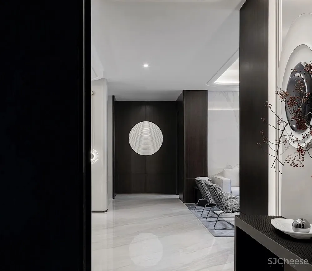 新作丨 莎米斯 x GFD广飞 杭州 620㎡ 跃层豪宅,自然静谧的艺术栖所