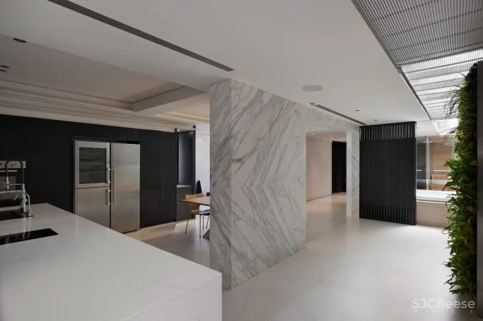 自由平面——台北220㎡复式豪宅︱水相设计