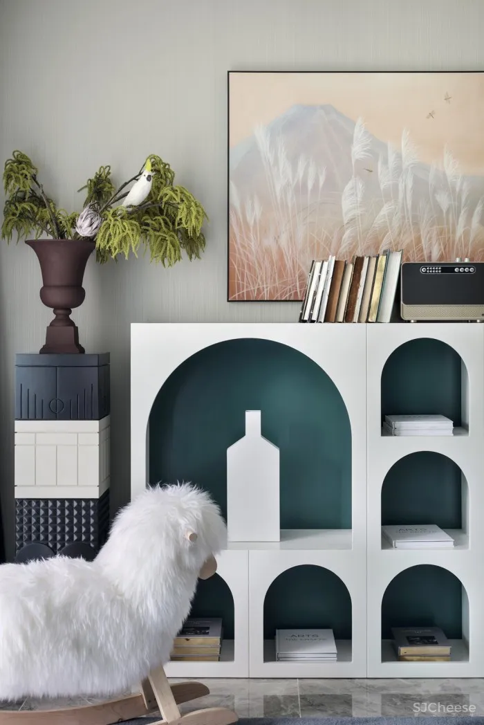 生活的自然都市诗歌,合肥翡翠天际166户型样板间 / 羽果设计