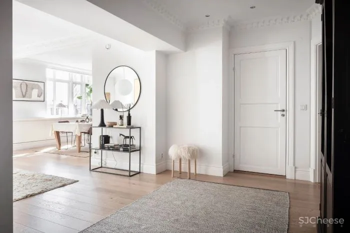 北欧混搭中国风,瑞典87㎡闺蜜同租公寓!