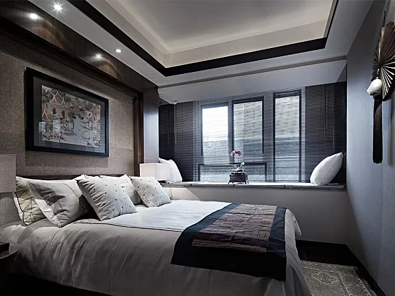 25套600张新中式、现代中式风格效果图室内装饰设计高清实景丨JPG格式丨 1.1G