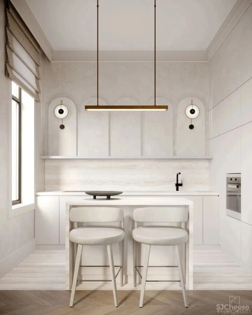 如在云端的115㎡米色公寓！