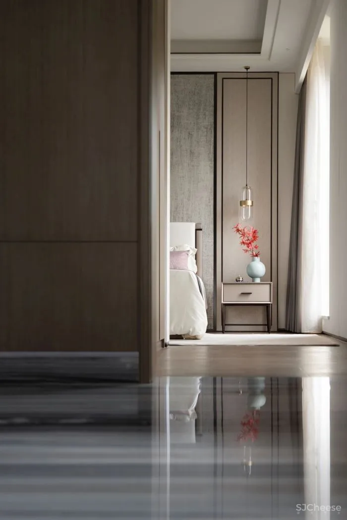 新作|前海人寿×LB凌奔设计:惠州合院,210㎡简约复式山居美墅