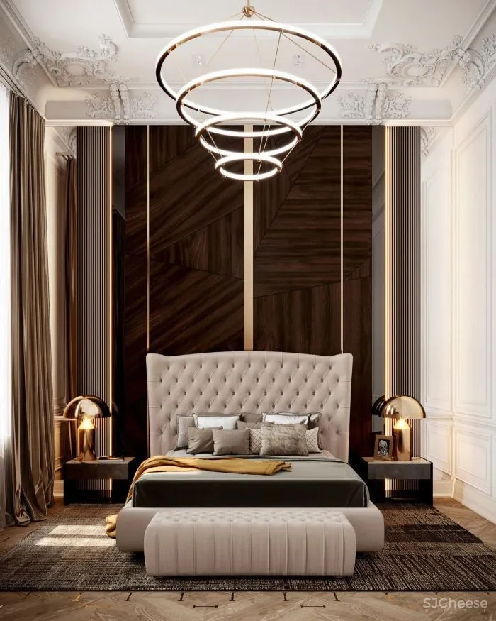 129㎡一居室,古典与现代的气氛,好迷人!