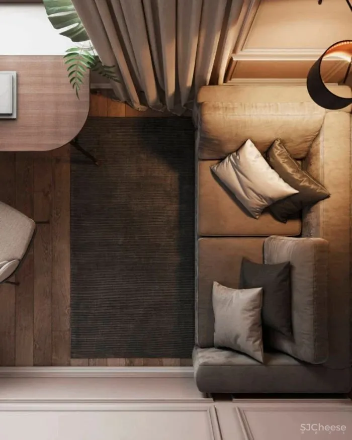 129㎡一居室,古典与现代的气氛,好迷人!