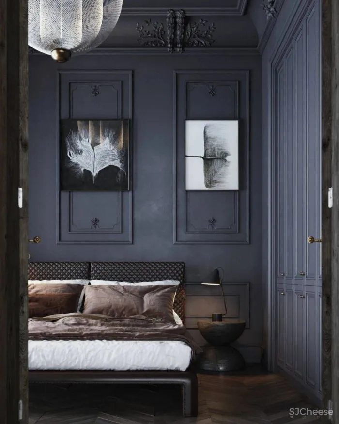 129㎡一居室,古典与现代的气氛,好迷人!