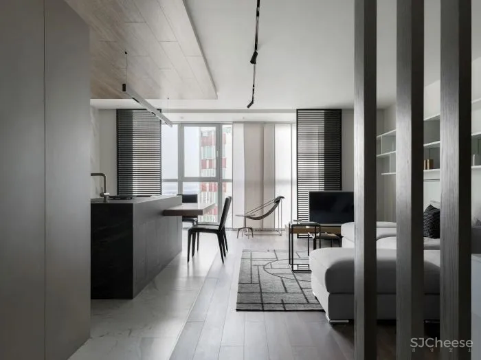 QUADRUM STUDIO │ 现代极简的功能住宅,NN_Flat