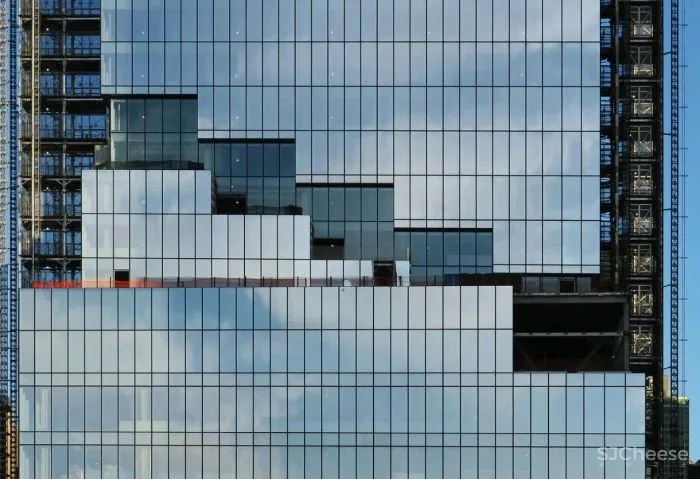 BIG设计的办公大楼,户外露台螺旋上升,每一层都有!