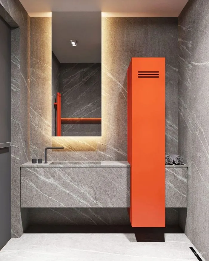 55㎡二居室,男性的雅致空间!