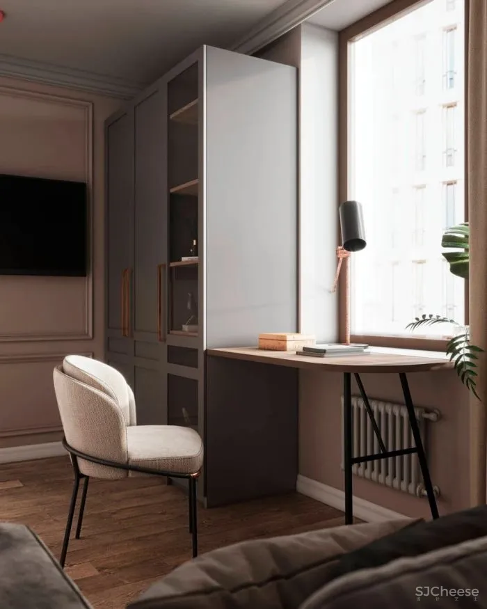 129㎡一居室,古典与现代的气氛,好迷人!