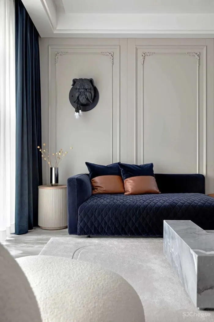 杭州尔间设计丨相半一个幸福的四口之家