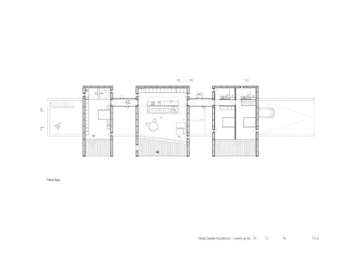 朴素的极简主义住宅