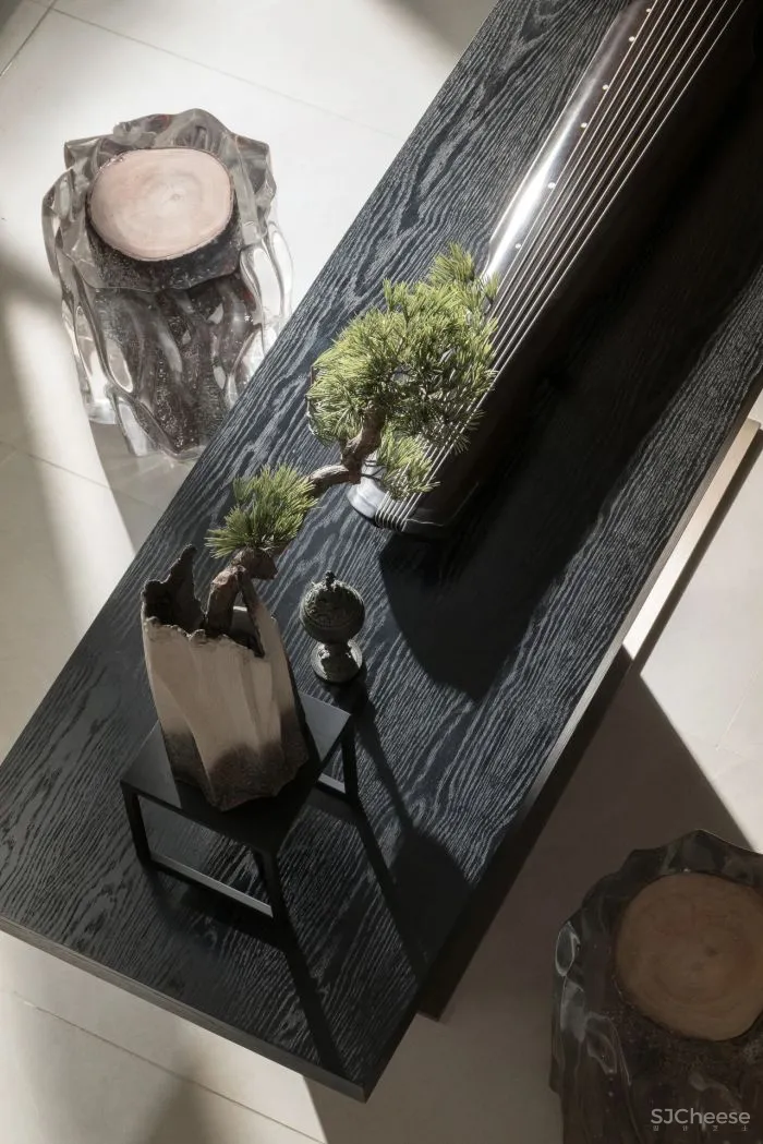 EH DESIGN 软装 安吉 · 慢谷合院180户型:一竹一琴一自然