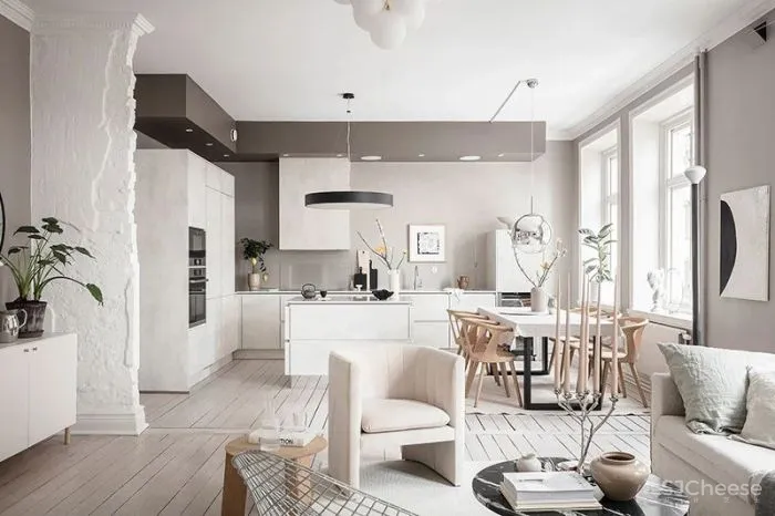 北欧米色空间，温暖舒适！