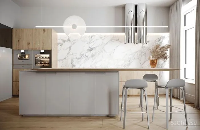 水泥漆、石膏线、大理石、玻璃,现代风格的多重演绎!