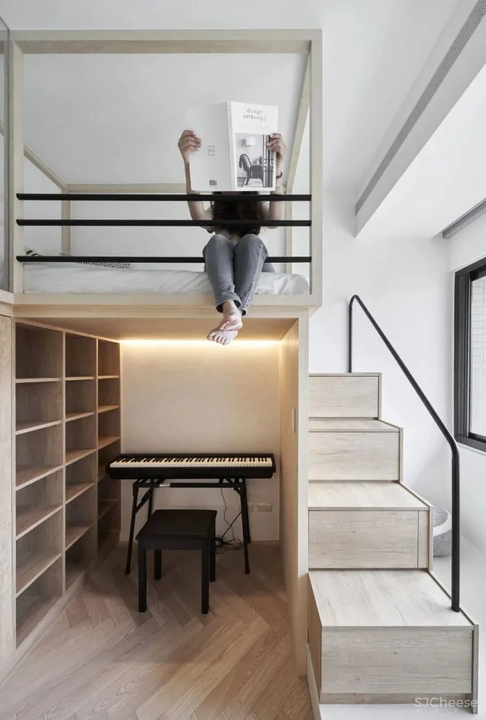 北欧风双胞胎之家,这样的儿童房设计,太绝了!