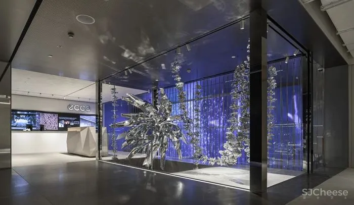 新作丨 红山设计 ECCO全球旗舰店造梦空间,未来世界的修辞