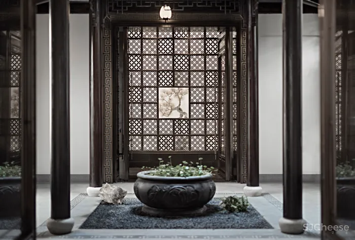 吴文粒新作 丨 800㎡闲庭深院,极致东方,重现百年古宅风华!