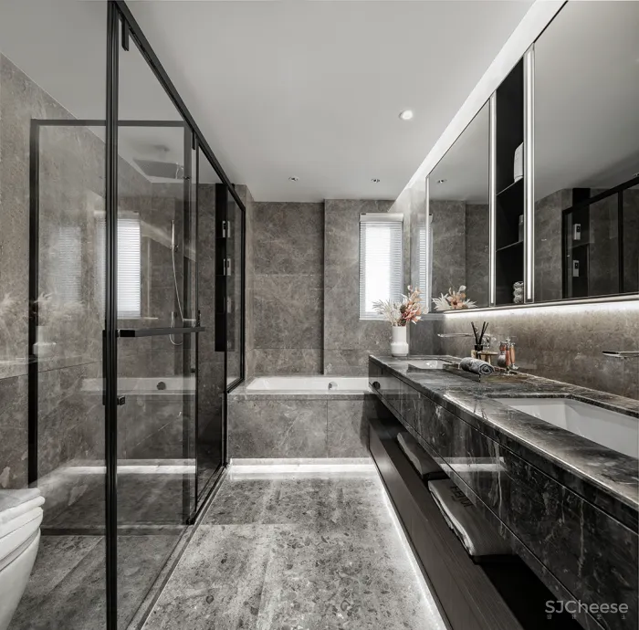 新作丨 SHD山禾设计:180㎡简约大平层,风雅气度,豪宅生活!