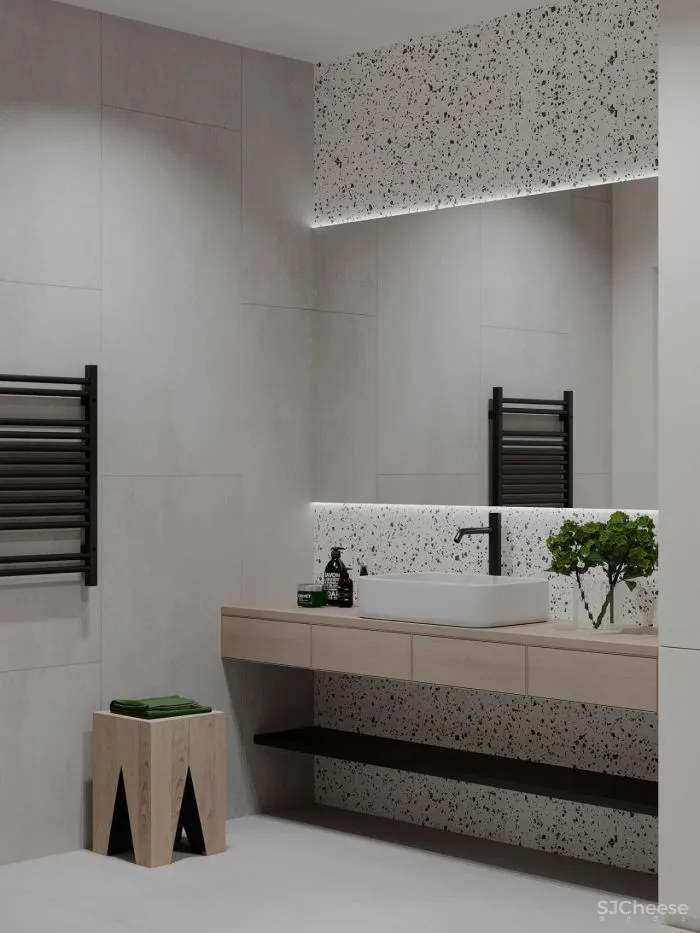 水磨石 橄榄绿,温润美宅!