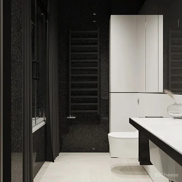 简约风 LOFT,完美演绎黑白调的空间美学