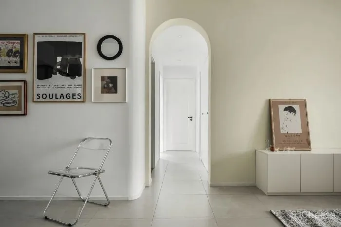 文艺的奶油色调,复古恬静的治愈力量 皋邸设计