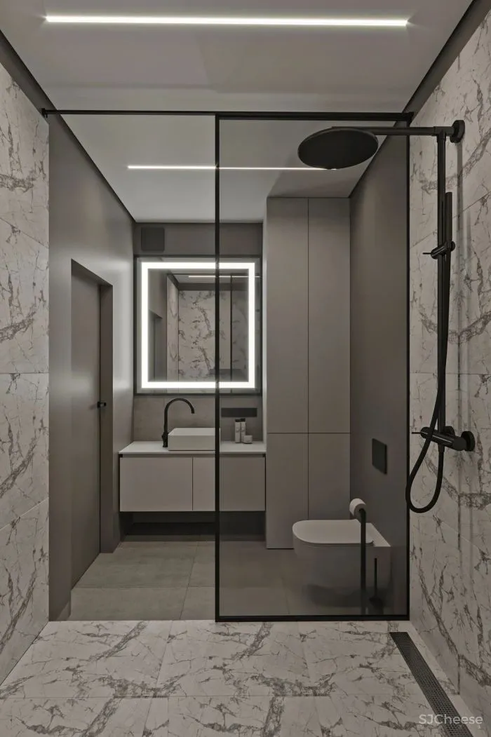 100㎡高级灰空间,极具设计感!