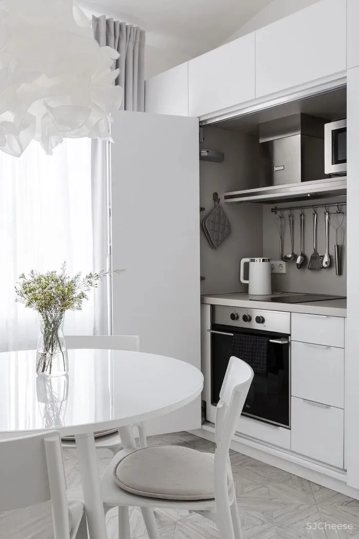 全白色内饰打造凉爽净度