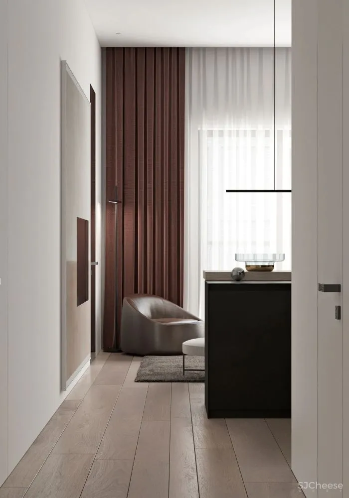 84㎡莫斯科公寓，定义中性优雅色调！