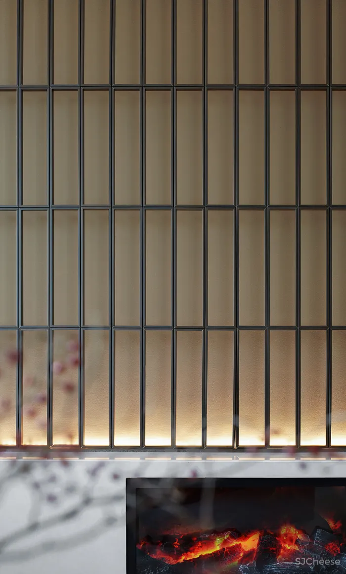 新作丨 岳蒙:一点朱砂染,写意现代境!