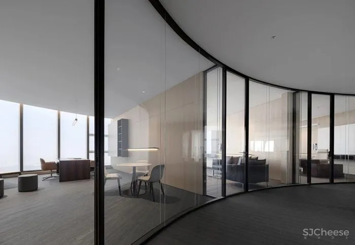 新作丨 YuQiang-Partners 游走于直线与曲线的极简设计