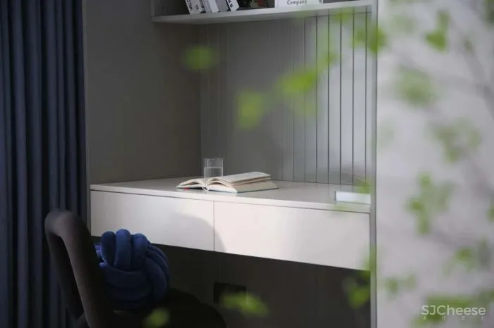 205㎡ 三居室,客厅墙面这样做拼接,好看又个性!