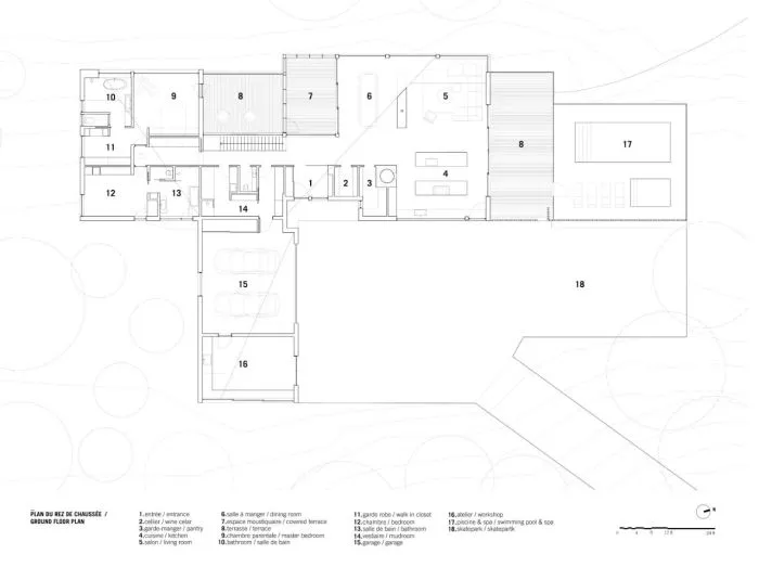 naturehumaine │ 悬浮在森林中的住宅,隐逸而宁静