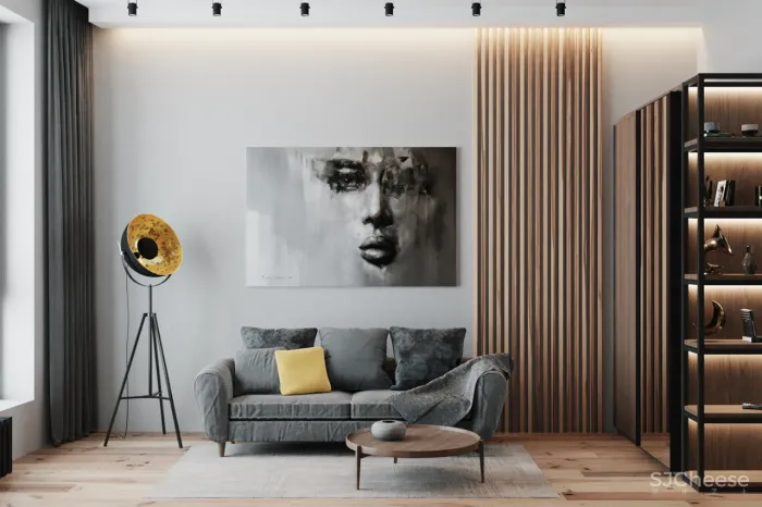 68㎡,极具魅力的设计!