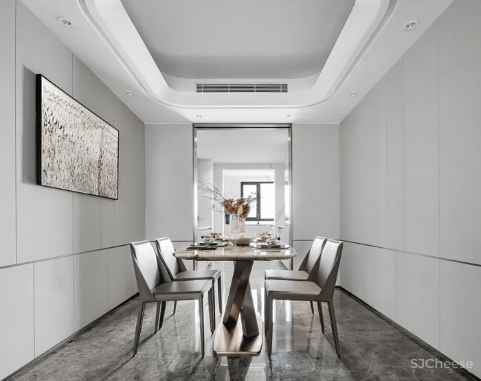 新作丨 SHD山禾设计:180㎡简约大平层,风雅气度,豪宅生活!