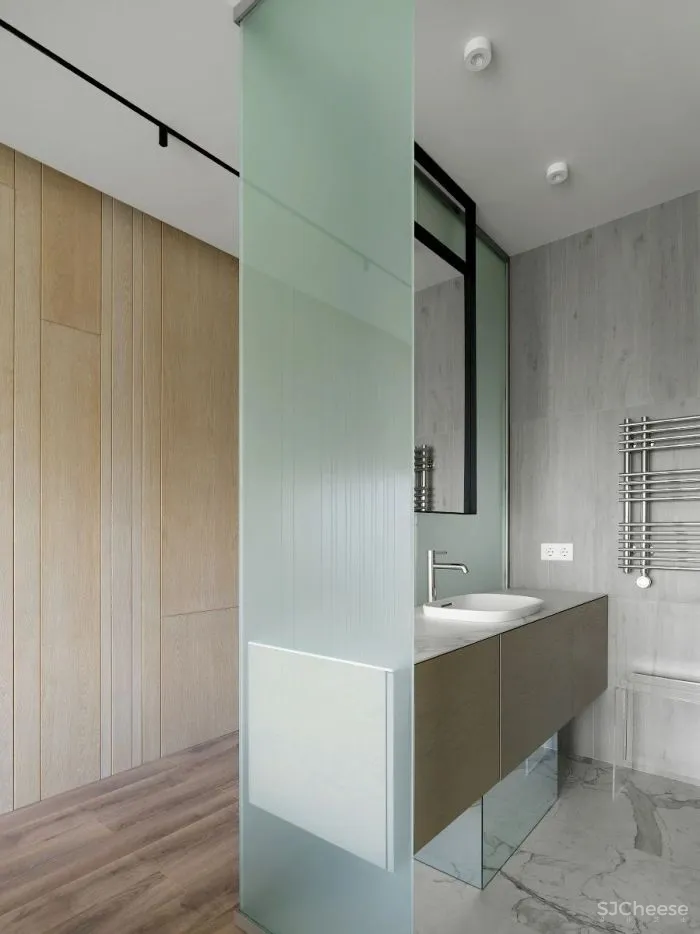 QUADRUM STUDIO │ 现代极简的功能住宅,NN_Flat