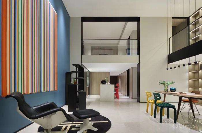 873㎡简约私宅 · 家是一个容器,盛放真实的自我!